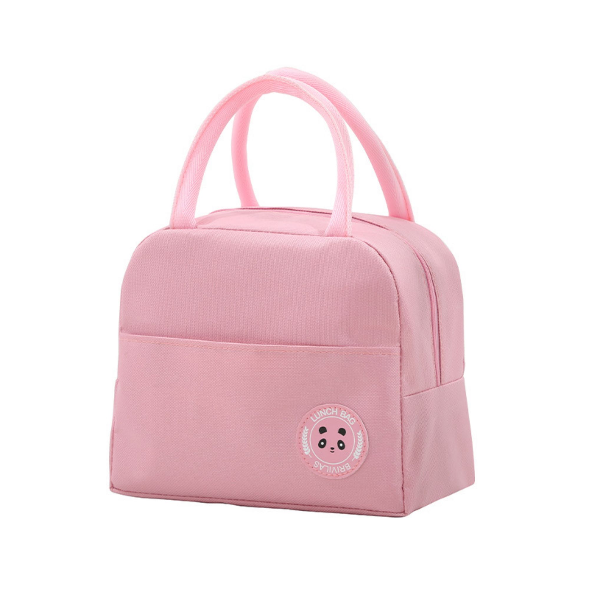 Solid Color Bear Lunch Bag 5