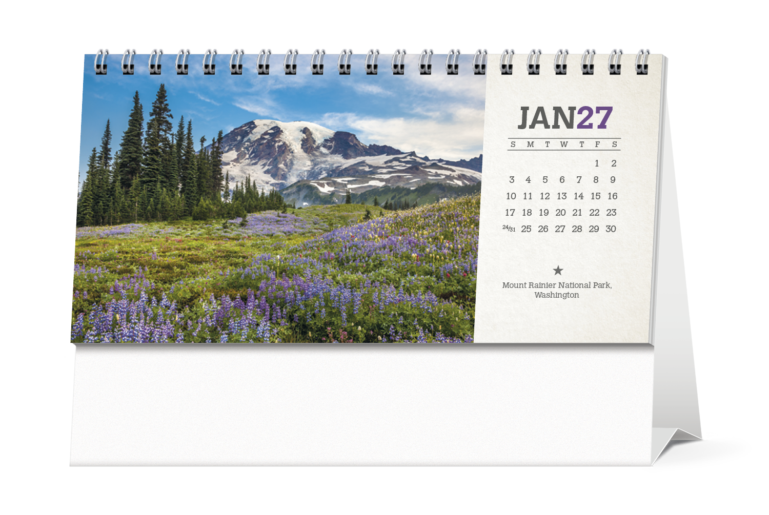Triumph® Calendars American Splendor Desk Calendar 63