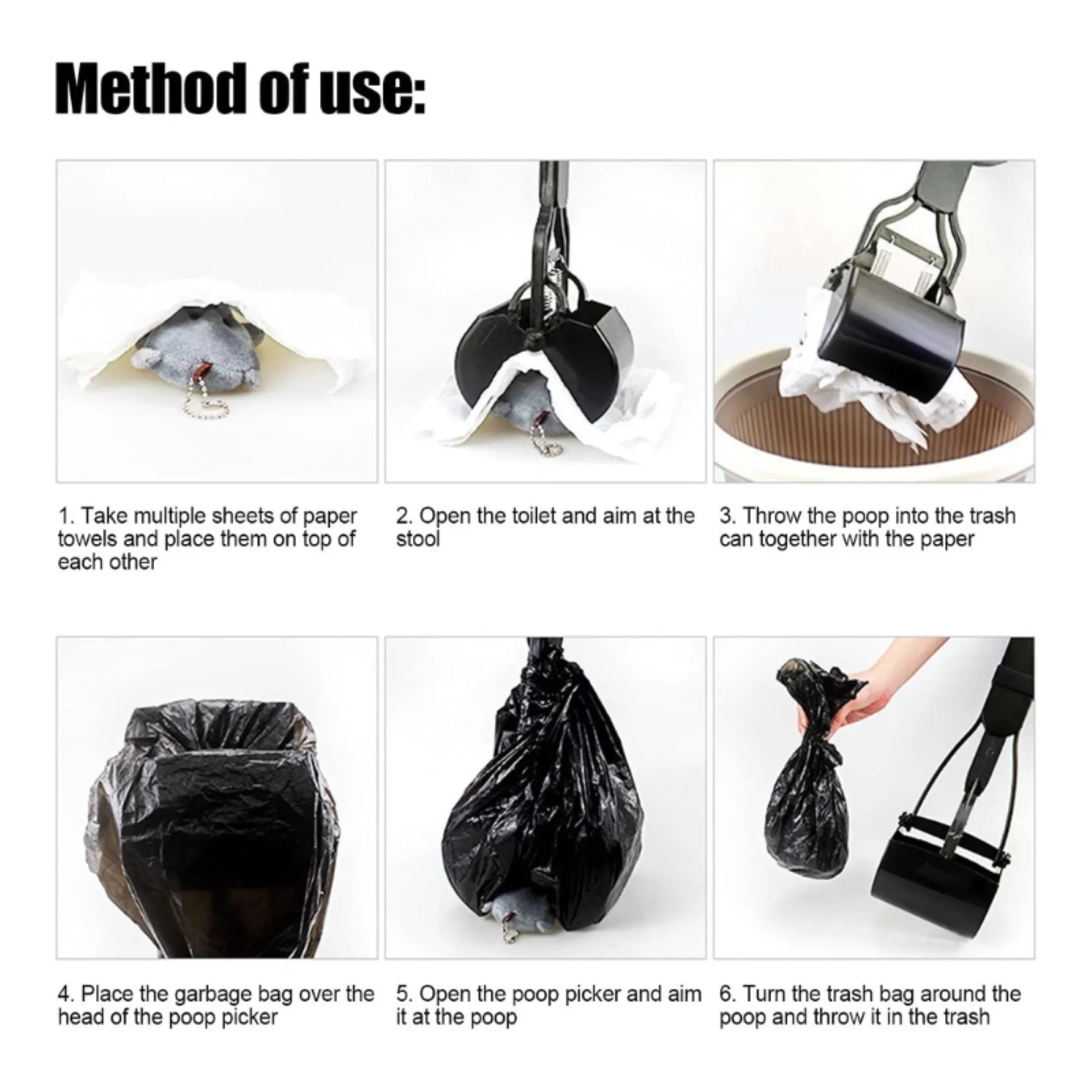Pro Reach Extended Pet Waste Scooper 2