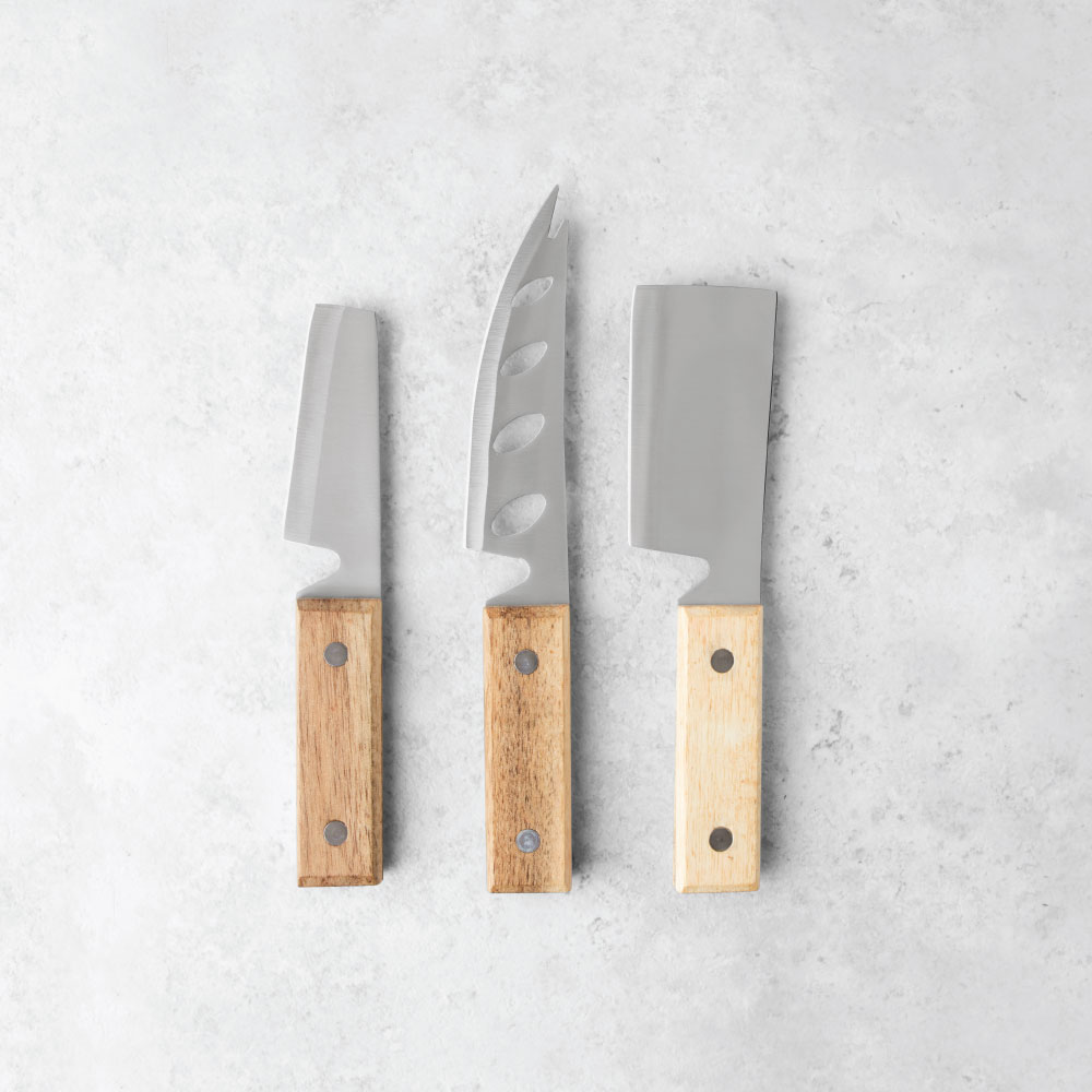 Twine Living® Rustic Cheese Set 8