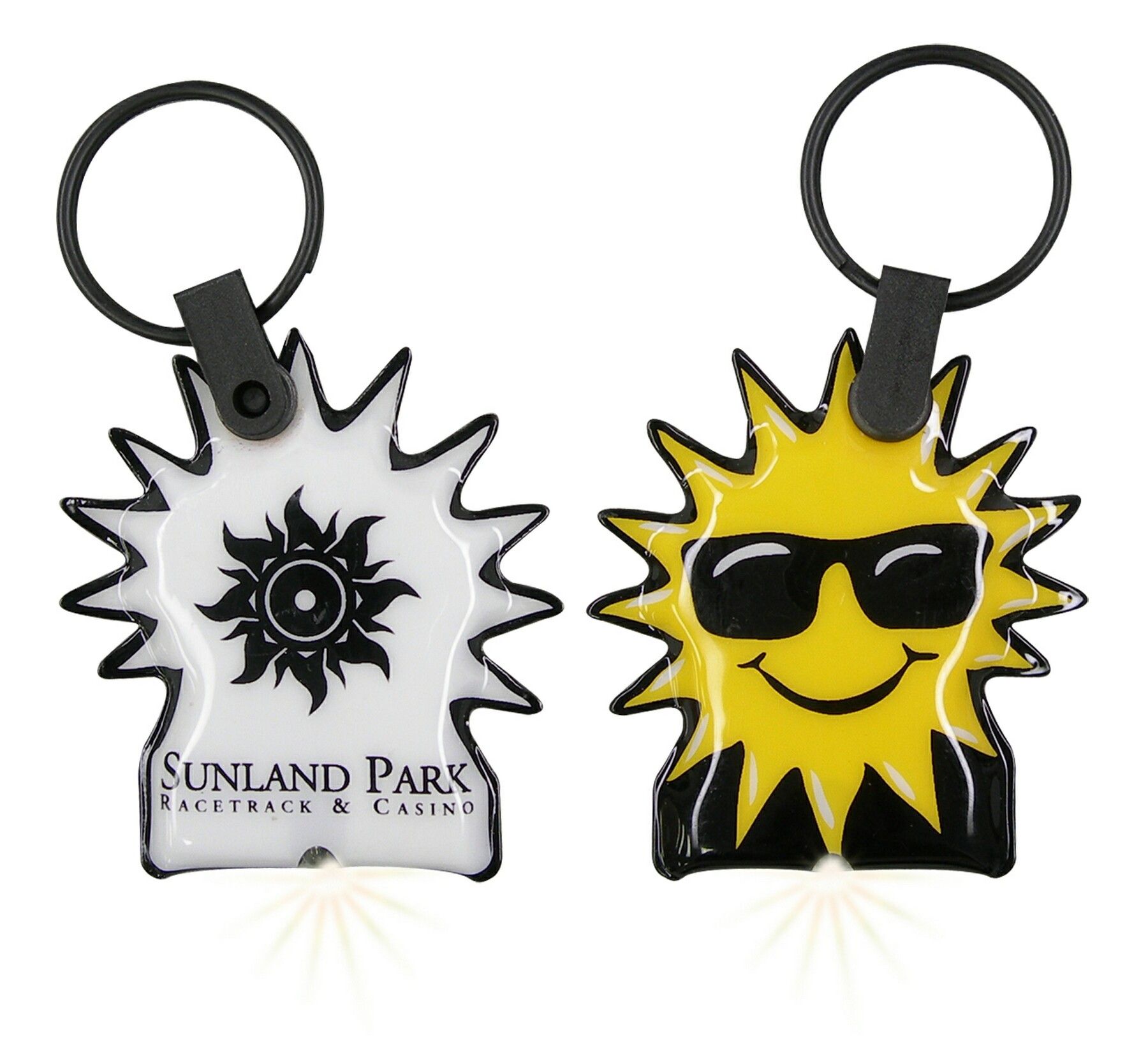ShapeLights™ Color-A-Shape Key Ring Flashlight (Sun) 3