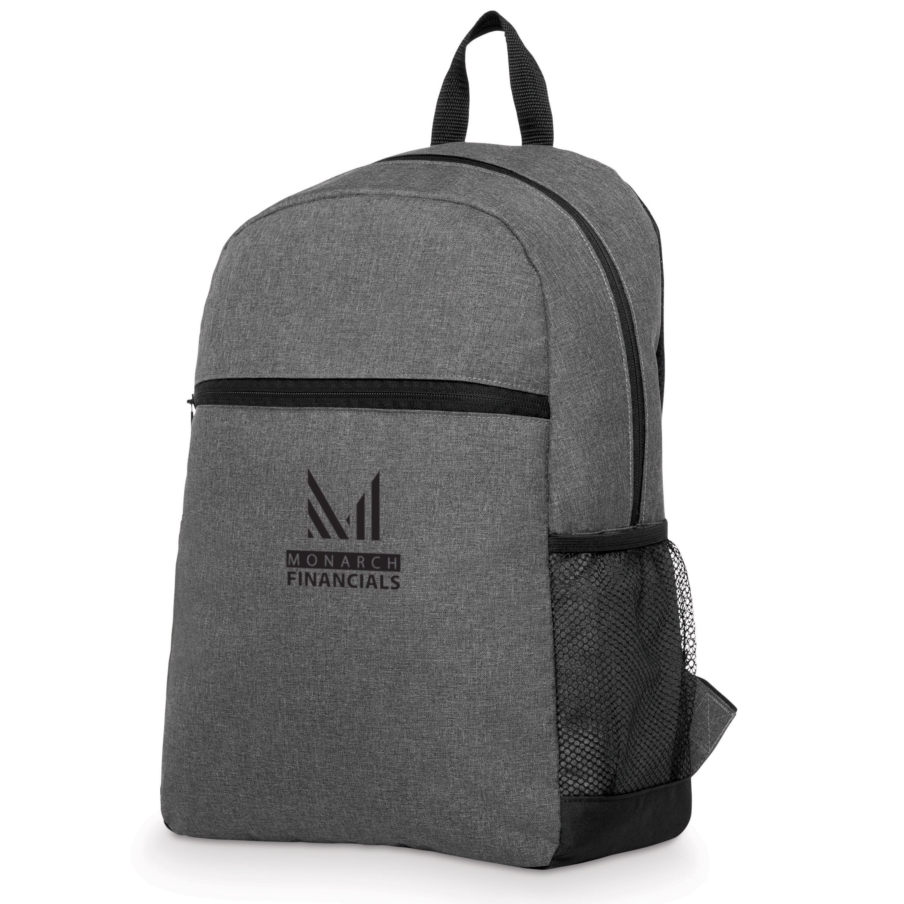 Business smart flush-front 15" laptop backpack 13