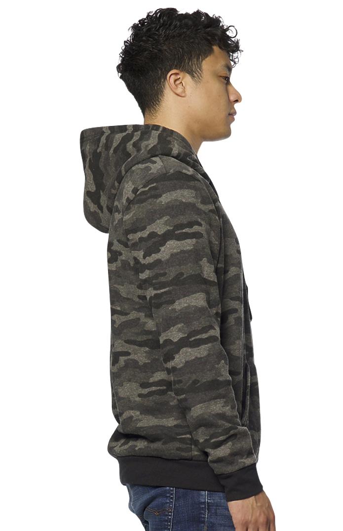 Unisex Triblend Pullover Camo Hoody 4
