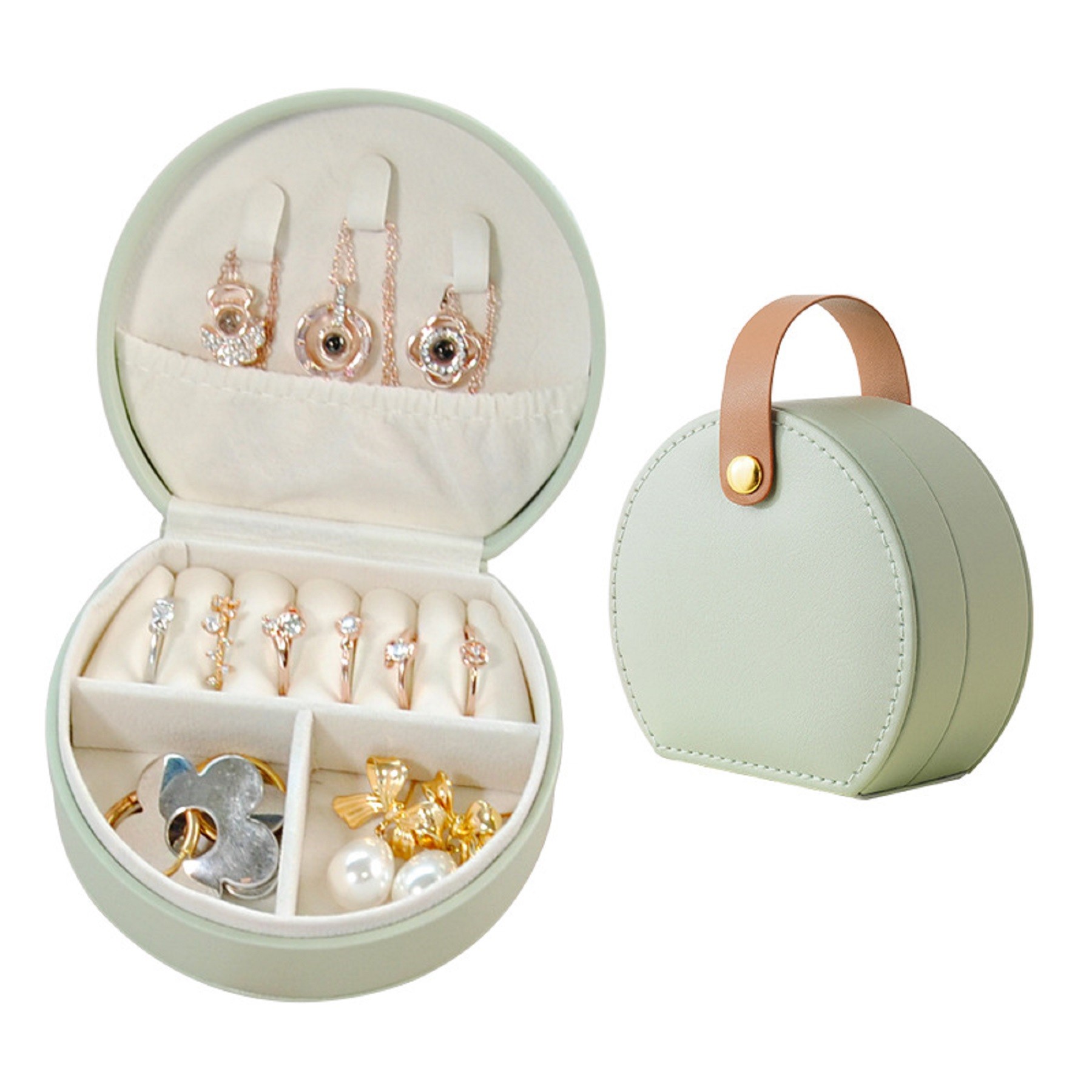 Portable Travel Jewelry Organizer Storage Case 3