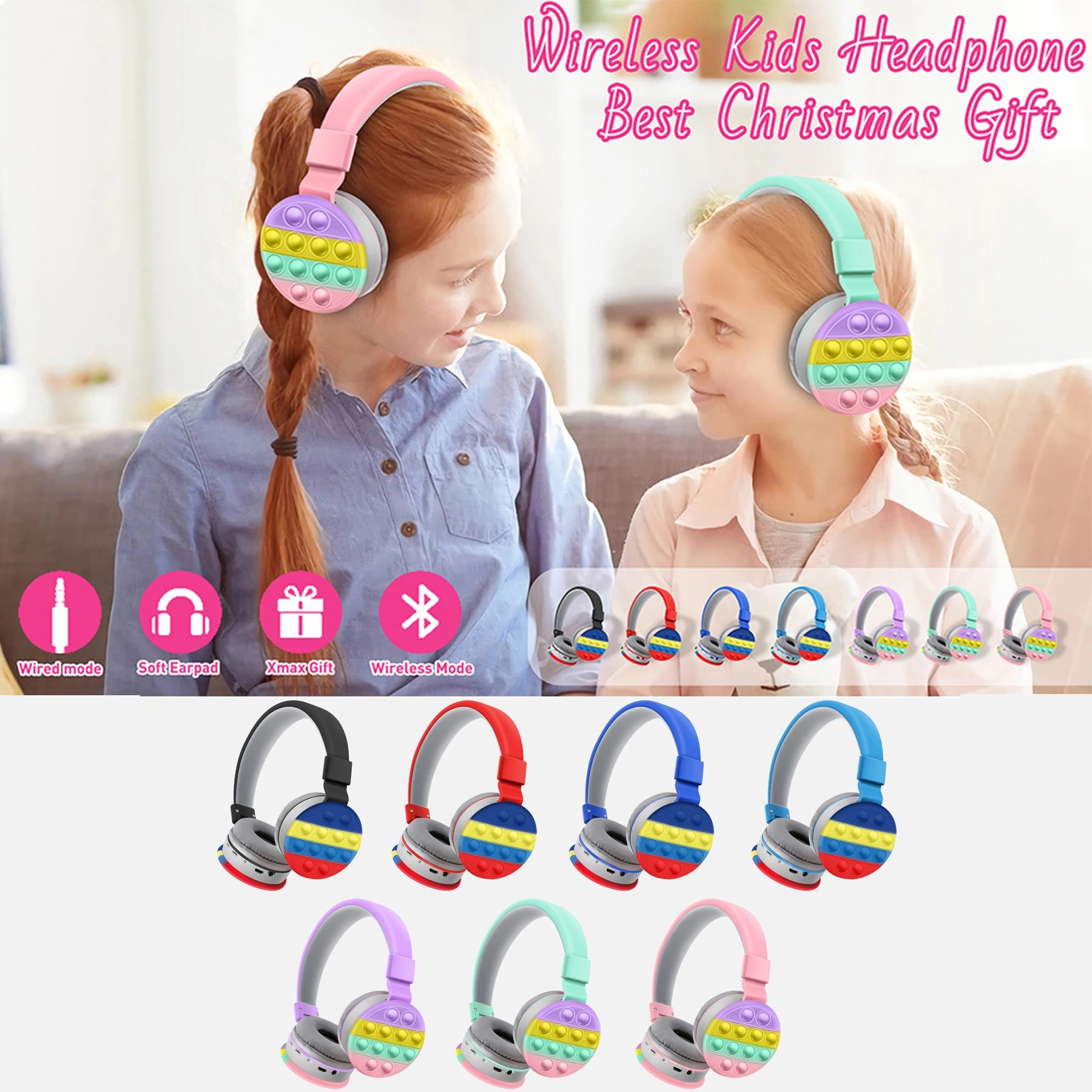Headphone With Pop Bubbles 5