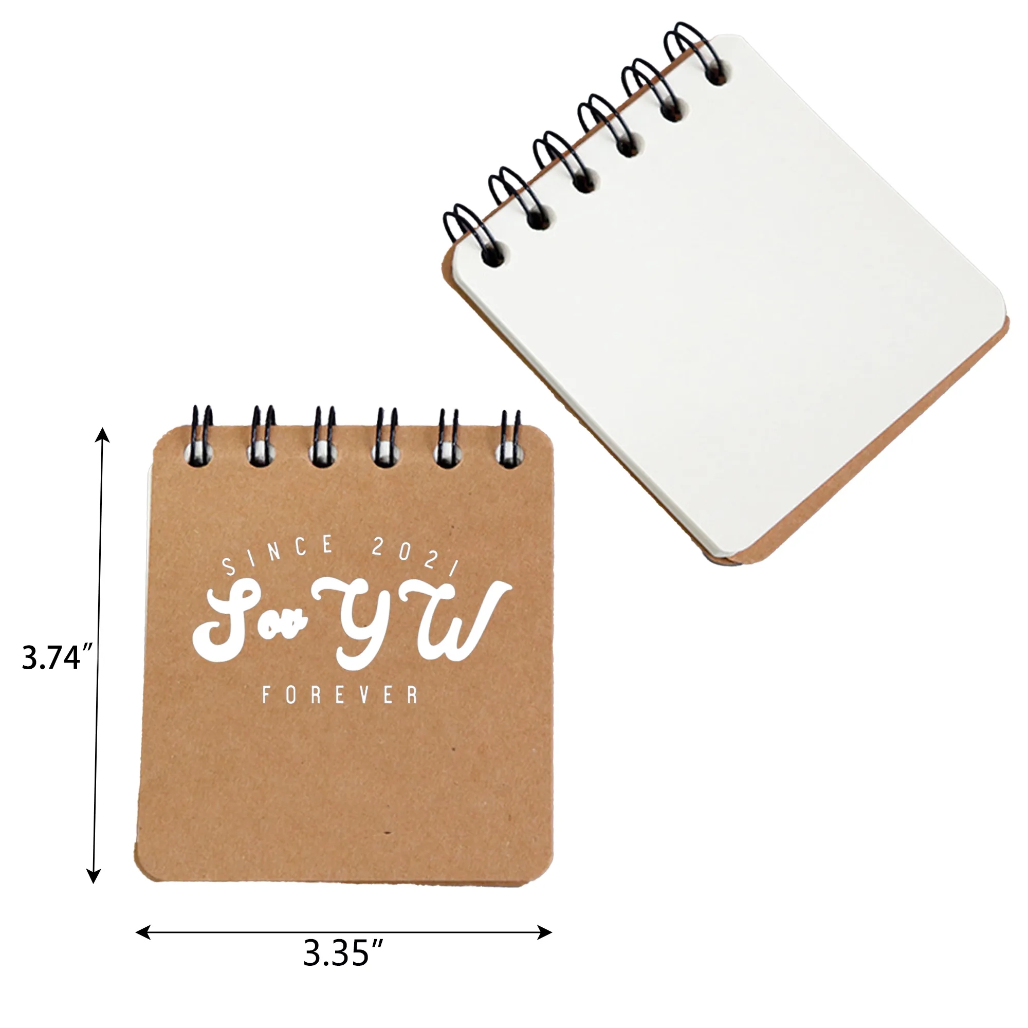 A7 Mini Eco-inspired Spiral Notebook 3