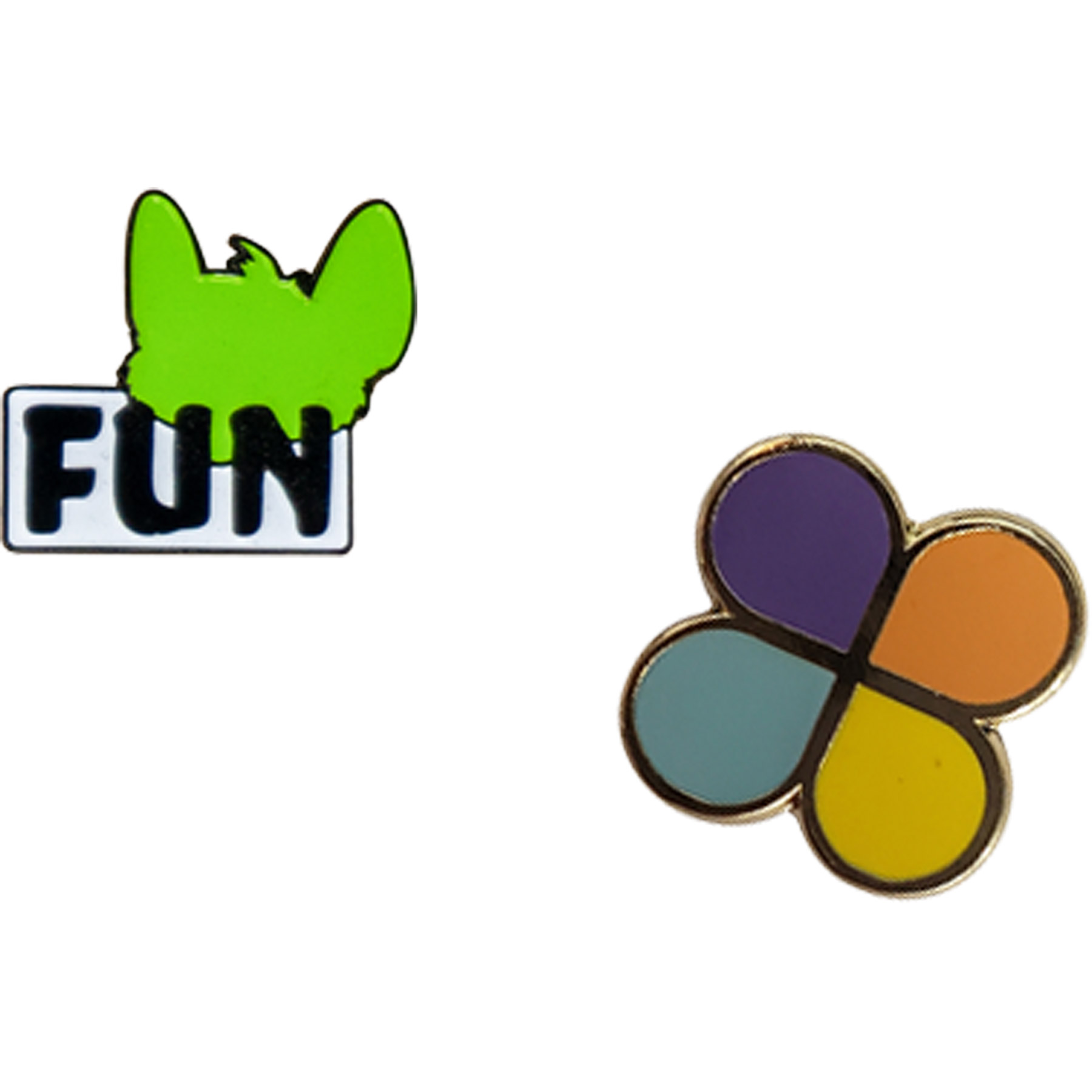 Epola Lapel Pins: 3/8" W x 3/8" H