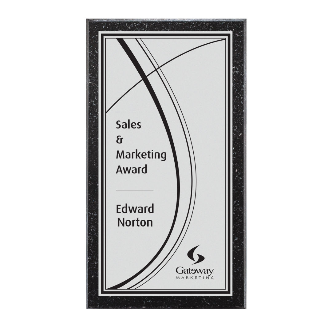 Baltimore/Everett Plaque - Silver/Tall 2