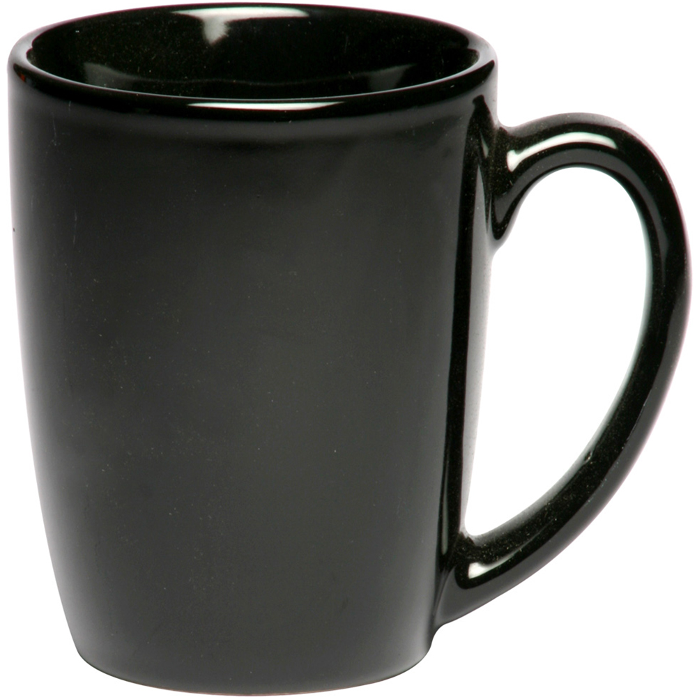 12 oz. Curved Java Coffee Mug - Colors 5