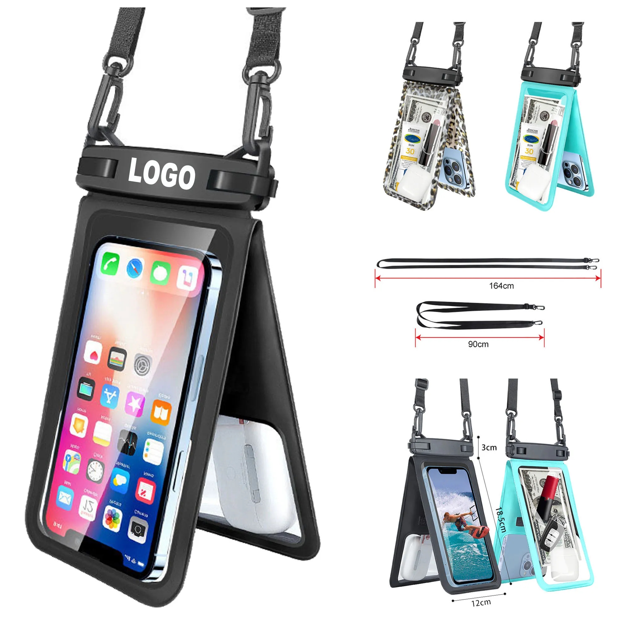 Dual-capacity Waterproof Phone Pouch 2