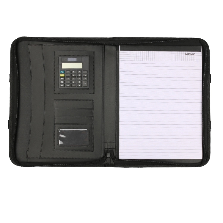 Leather Padfolio with foldable Handles 1