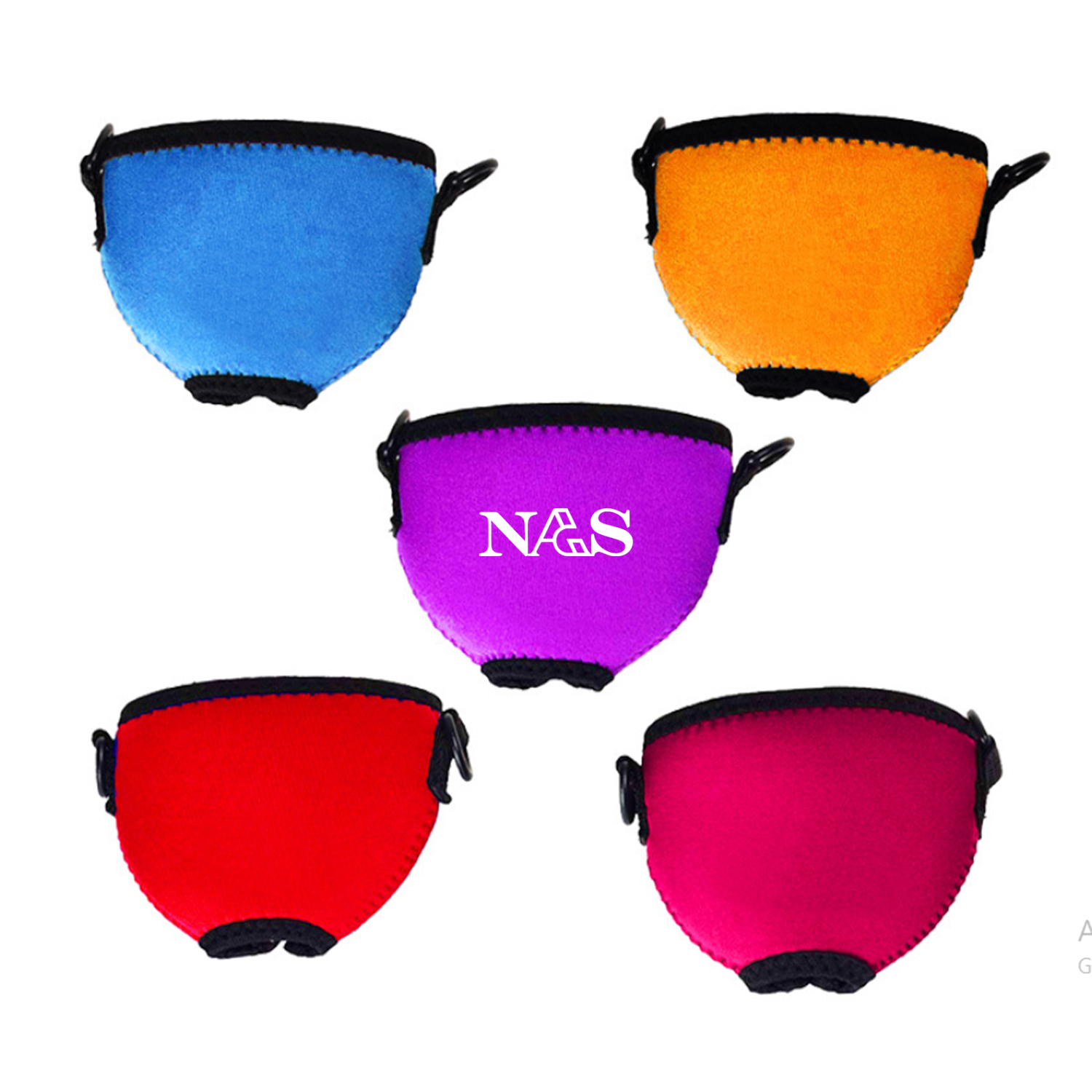 Wine Neoprene Sleeve with Adjustable Neck Strap 2