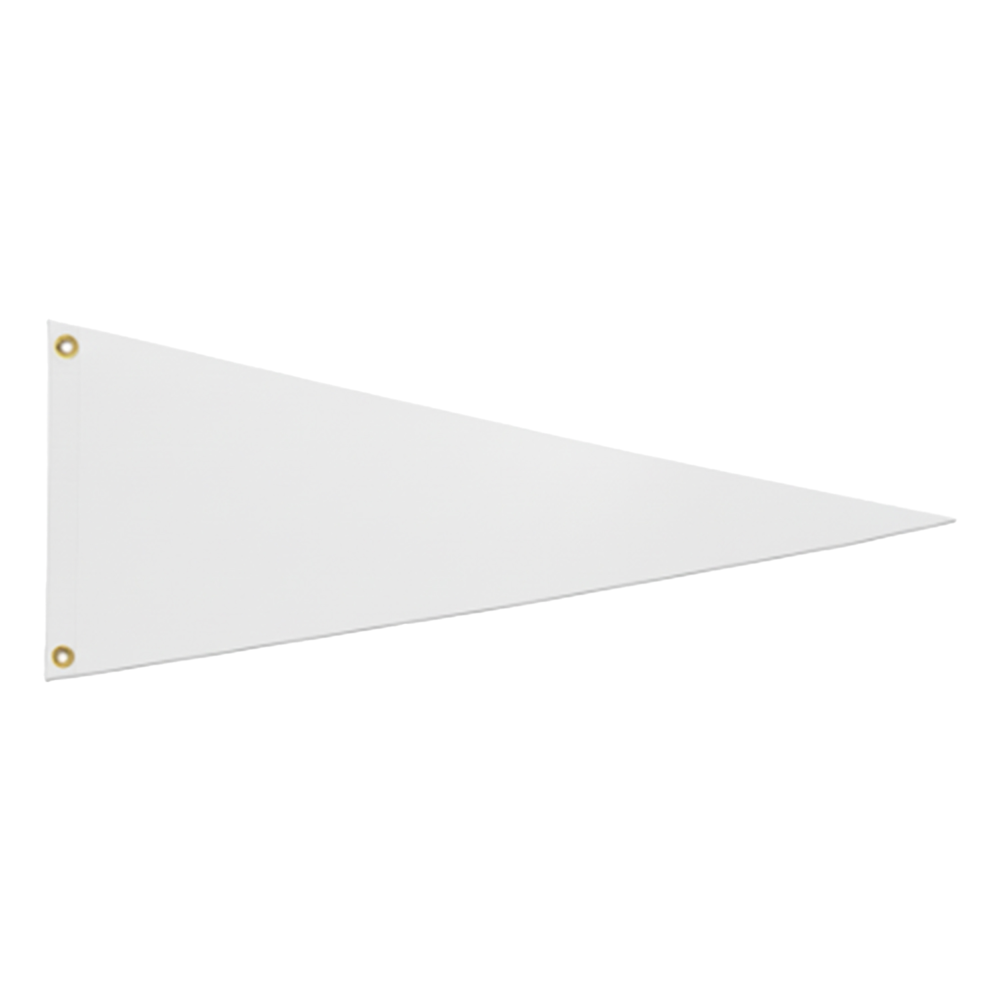 30"x12" Horizontal Sublimation Pennant Banner