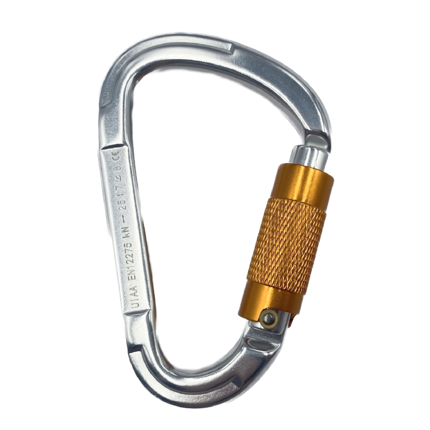 D-Shape Twist Gate Carabiner 2