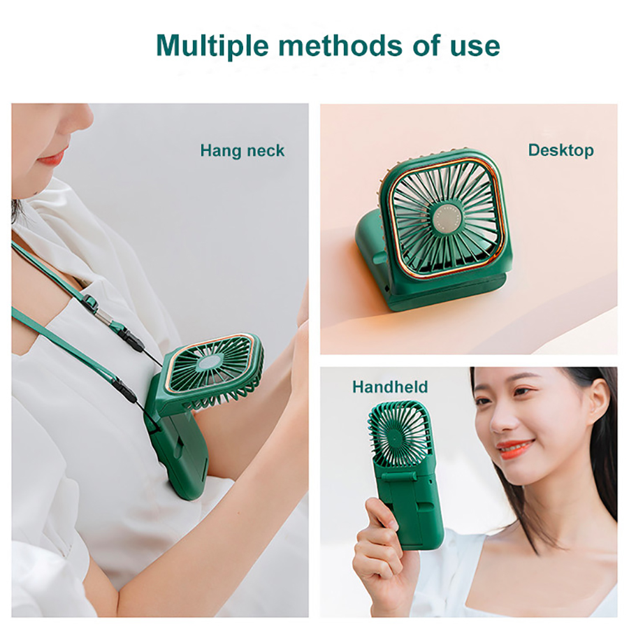 Multi-Use Portable Fan with Power Bank & Phone Holder 14