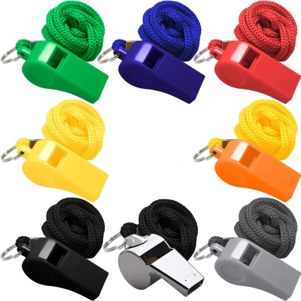 Multi-colored Customizable Whistle 2