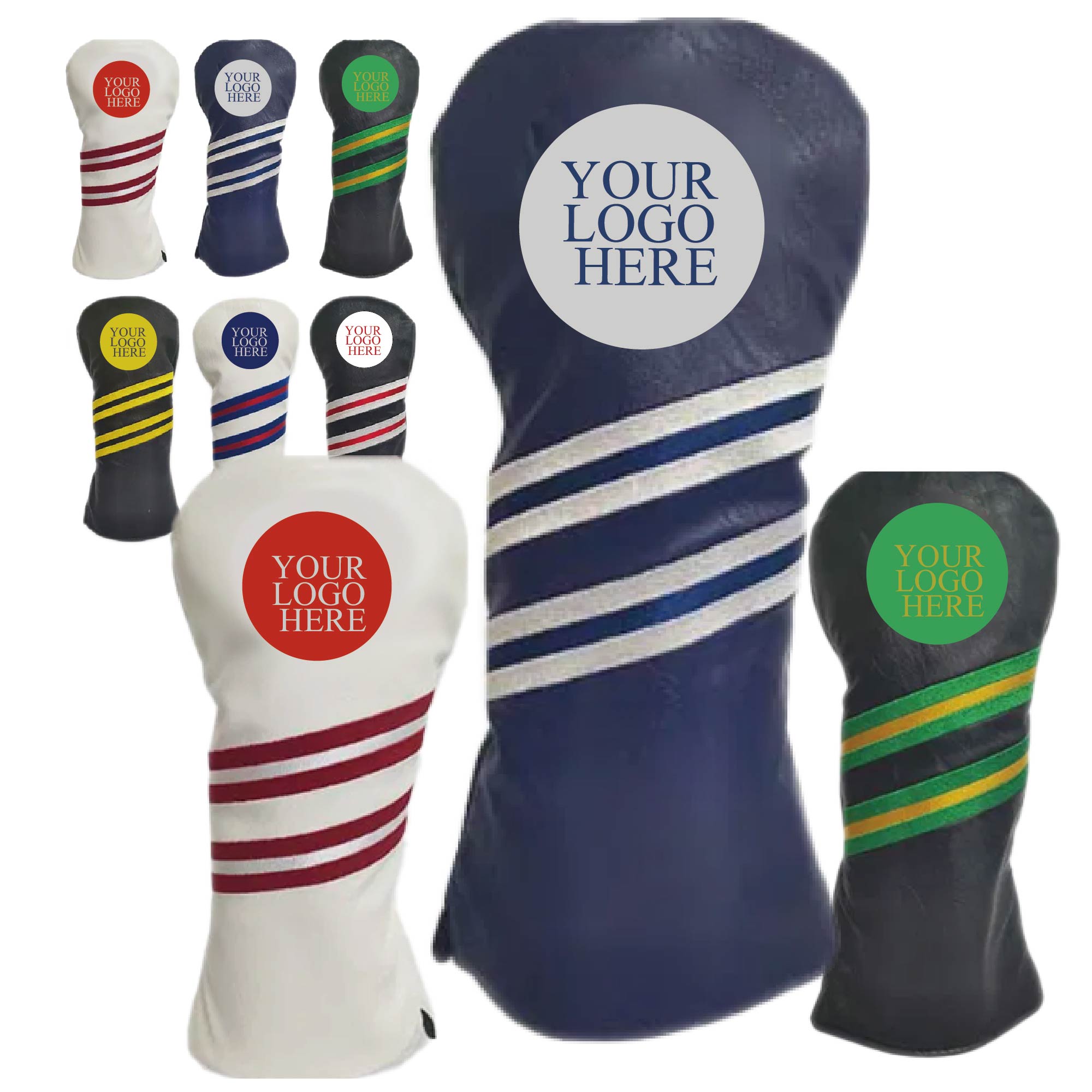 Full Color Designer Fairway Head Cover 1