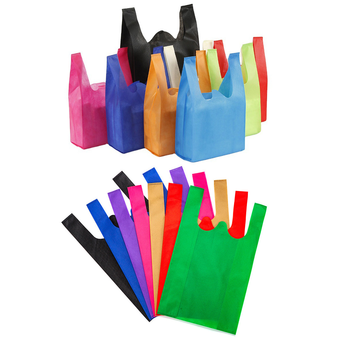 Reusable Non-woven Grocery Tote Bags 1