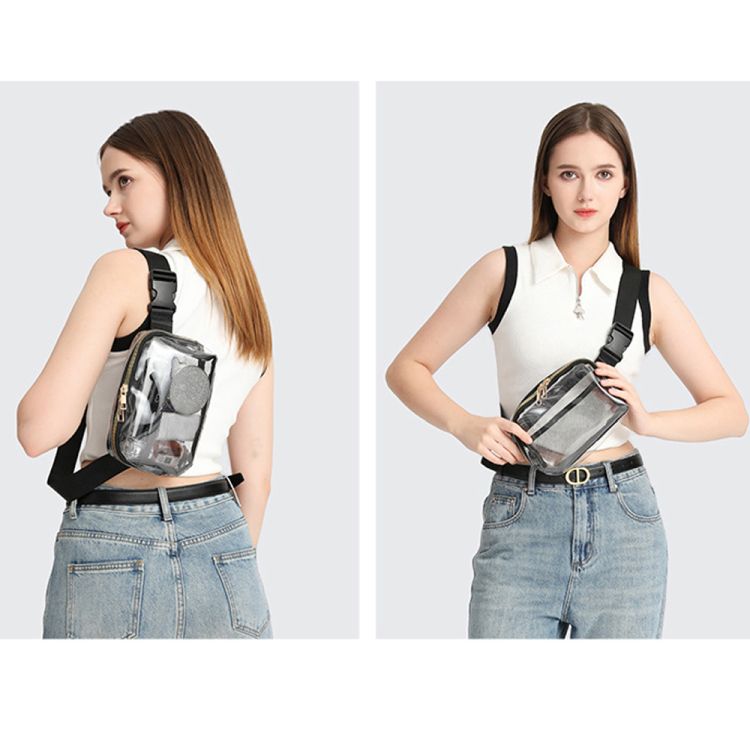 Clear Fanny Pack Stadium Approved Belt Bag Unisex 2