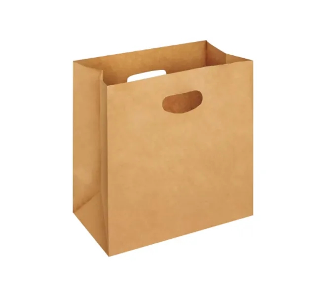Die-Cut Handle Bags - Brown 2