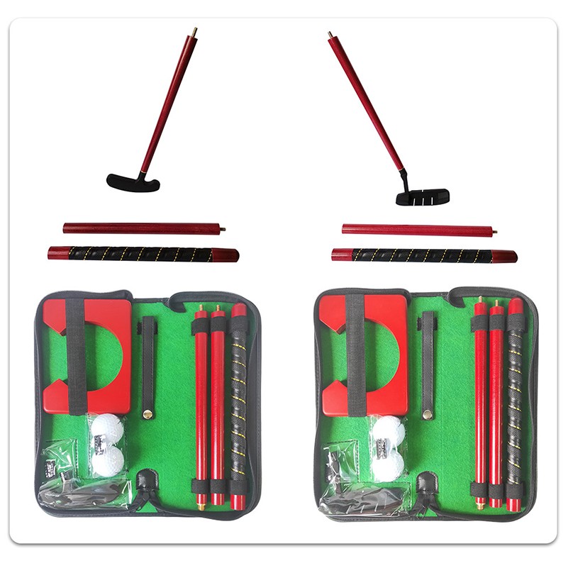 Golf Club Aluminum Alloy Putter Kit for Travel and Indoor 5