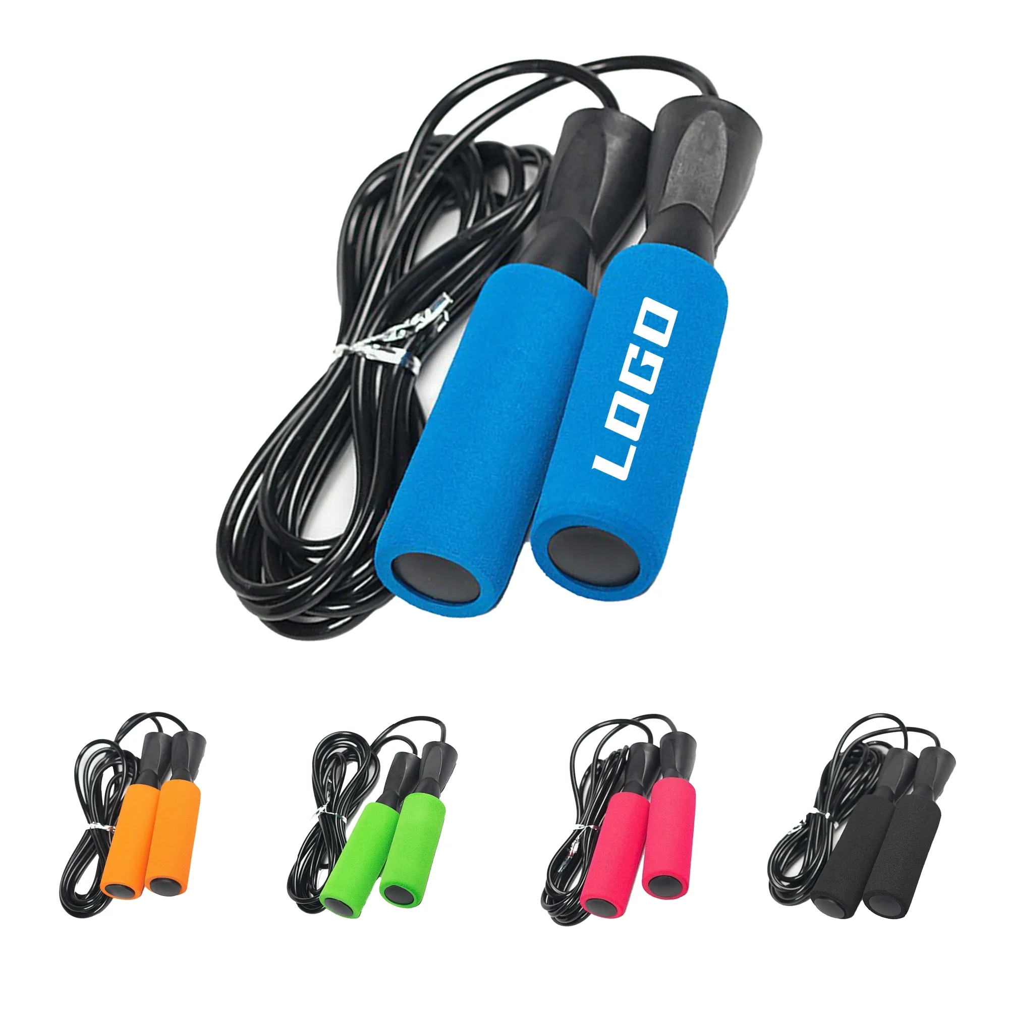 Adjustable Tangle-Free Skipping Rope