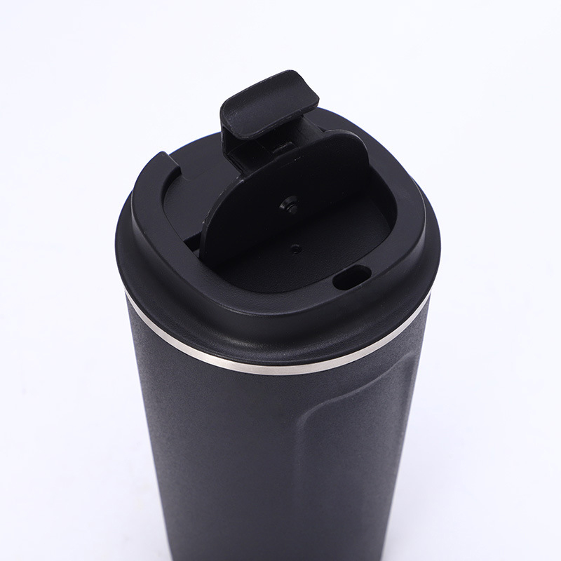 380ml double wall stainless steel coffee mugs with screw lid 2