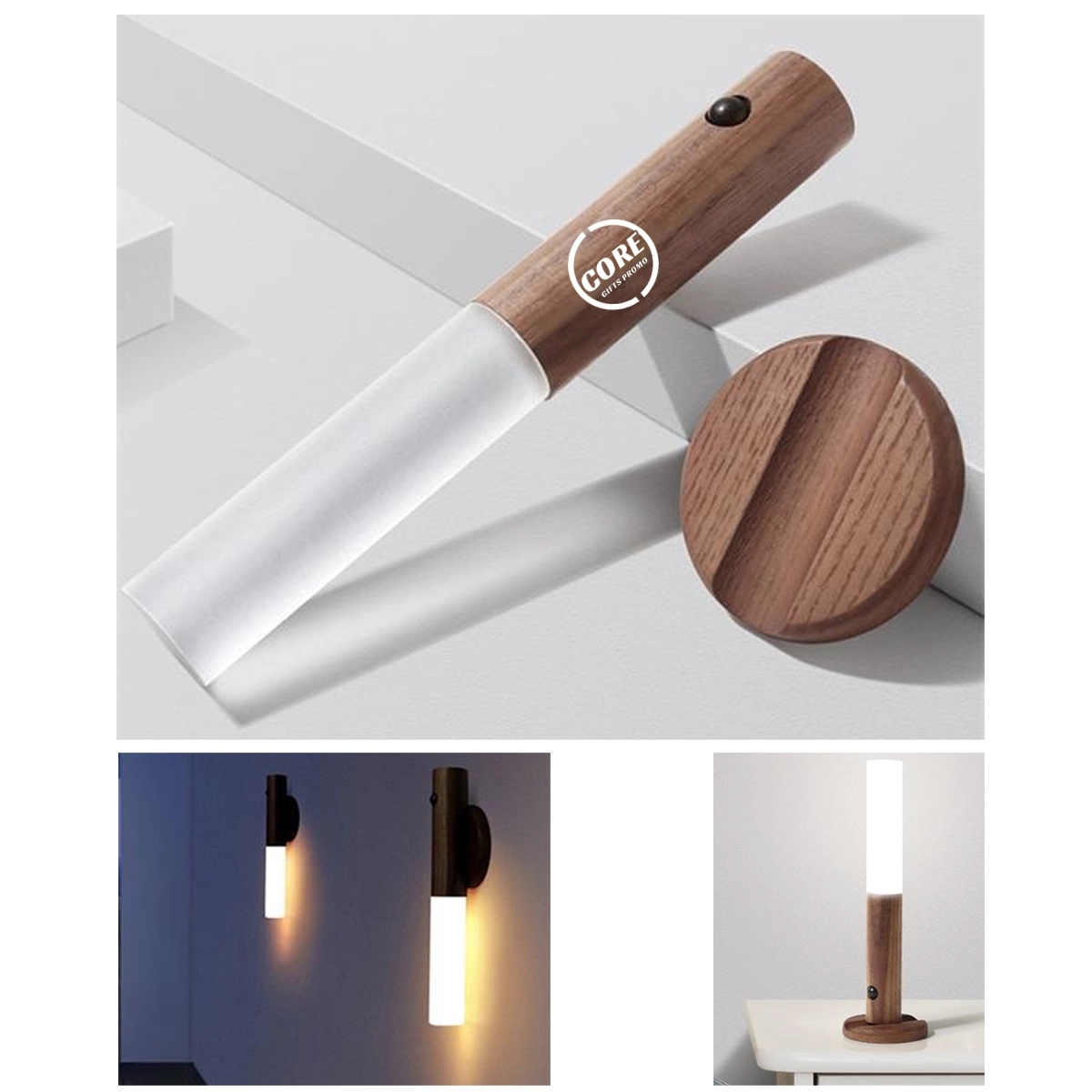 Night Light Smart Motion Sensor Wall Lamp Stairs Corridor LE 2