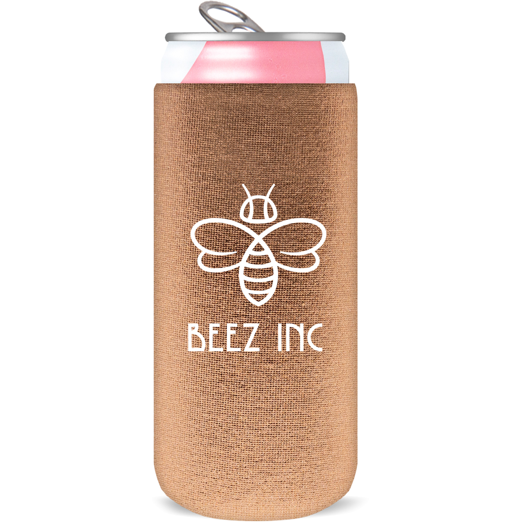 12oz. Slim Metallic Neoprene Collapsible can cooler 6