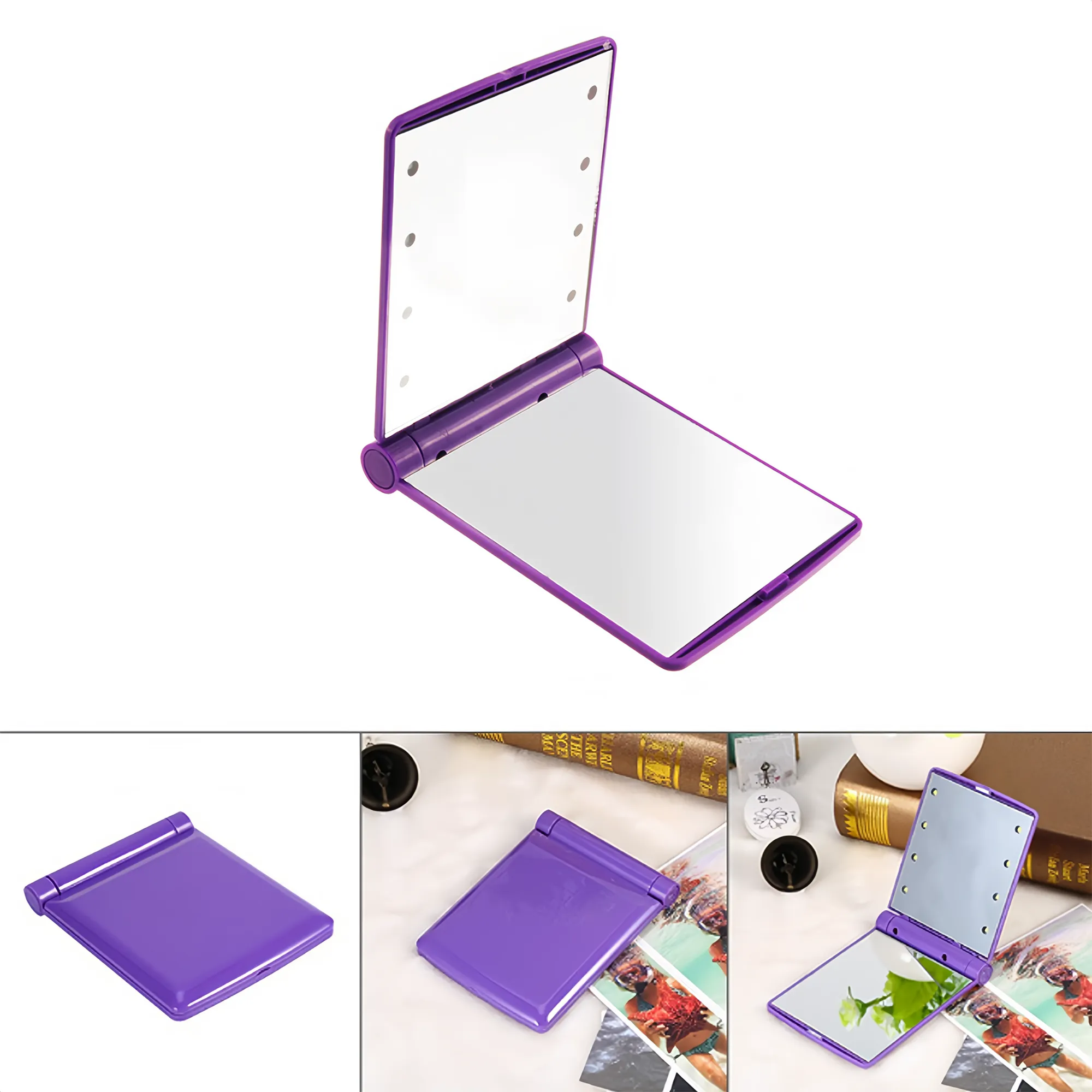 Folding Led Pocket Mirror 2