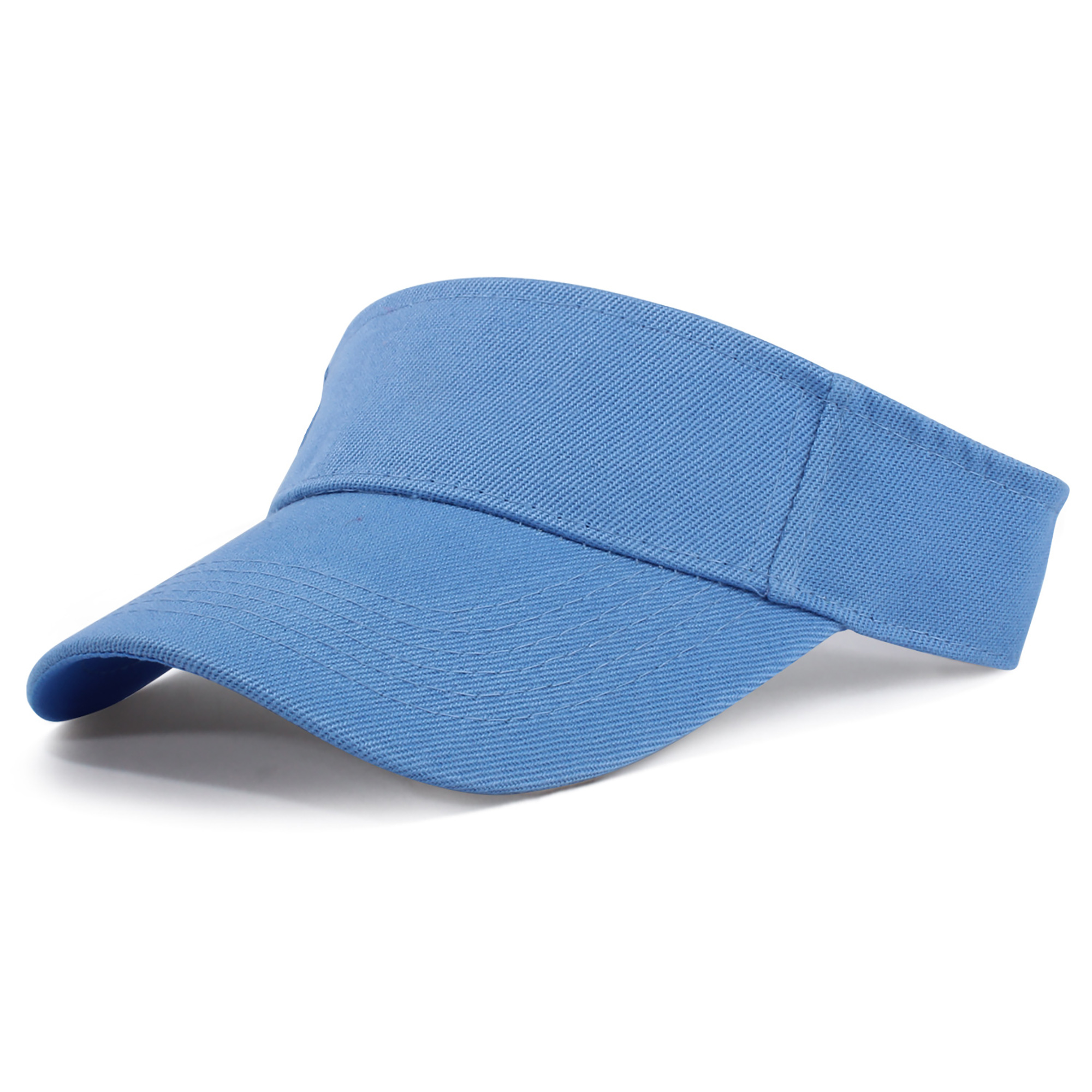 Adjustable Magic Tape Pure Cotton Solid Empty Cap 16