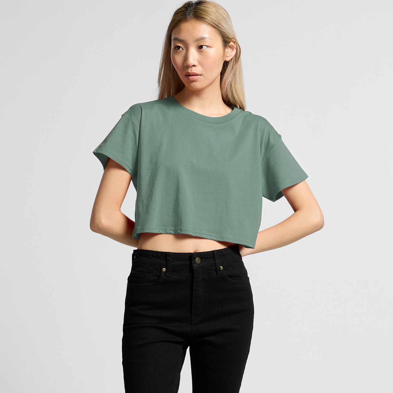 Wo's Crop Tee | 4062 18