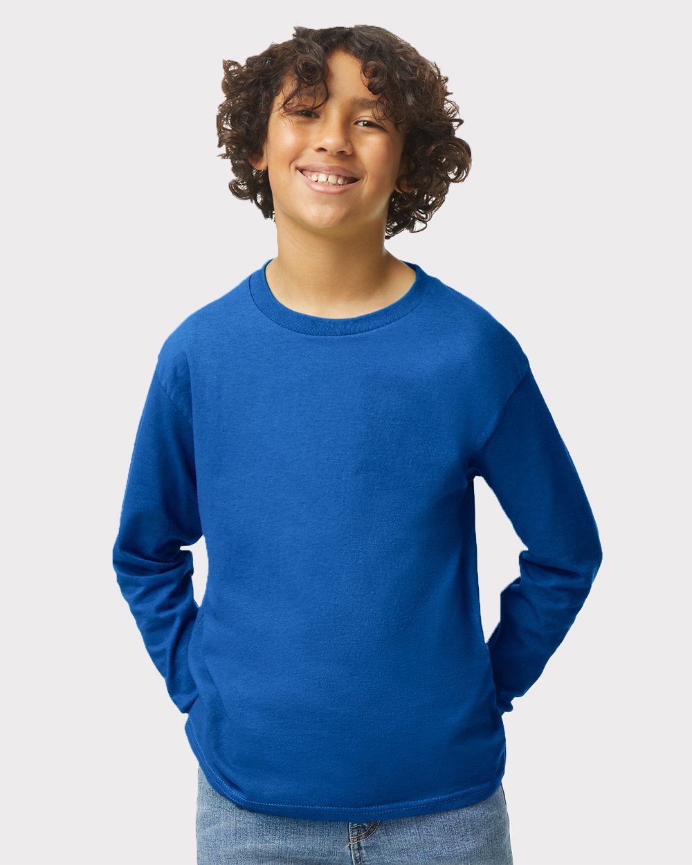 Youth Heavy Cotton™ Long Sleeve T-Shirt - 5400B 39