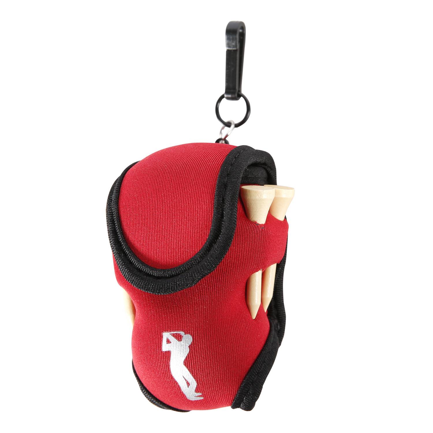 Neoprene Golf Ball Waist Bag With Hook 3