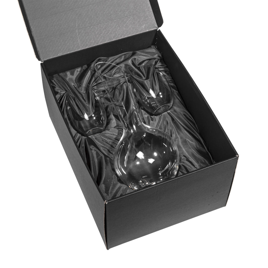 Sanguine Carafe & Carlita Stemless Wine 7