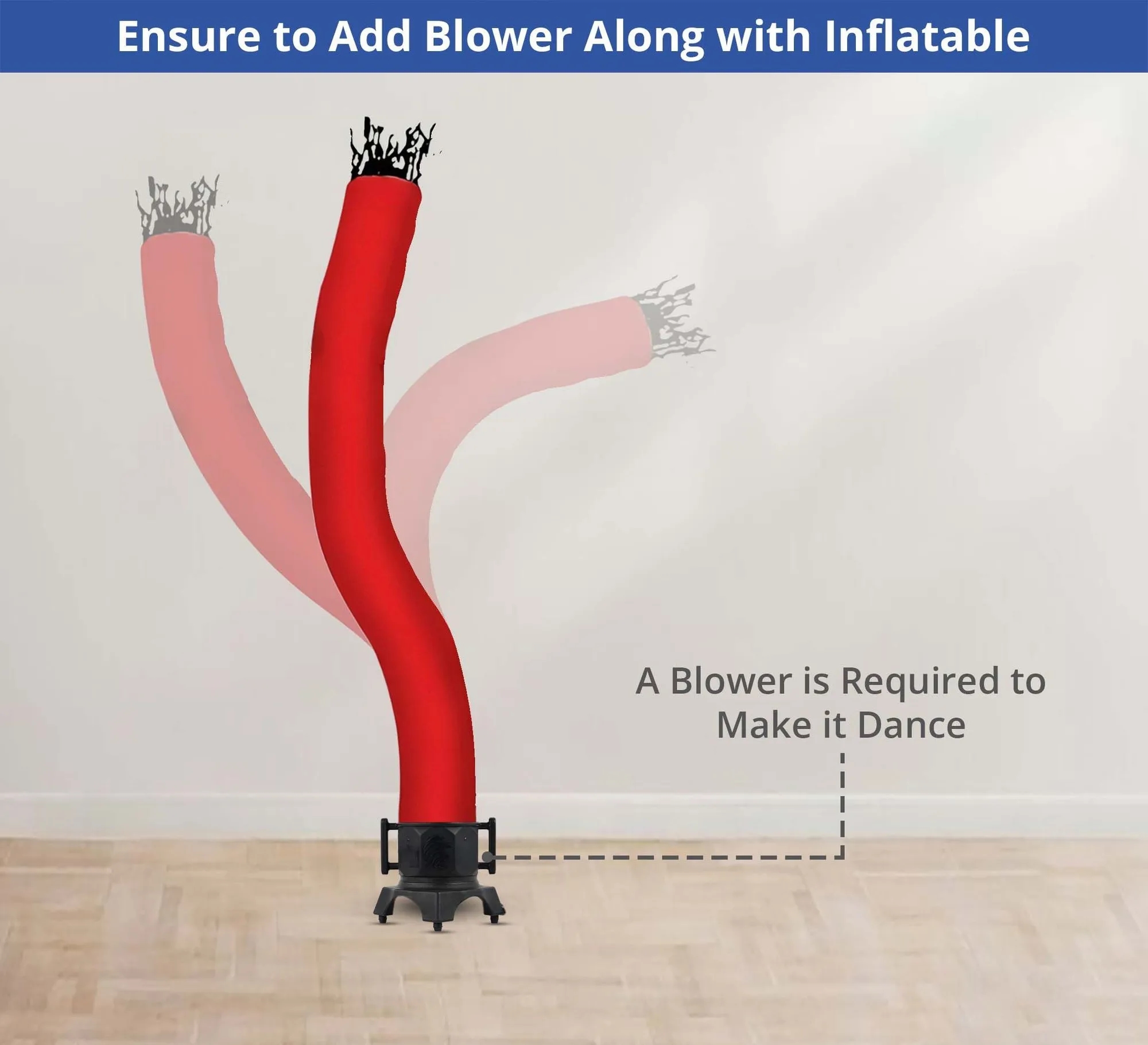 Inflatable Tube - Solid Colors with Blower 5