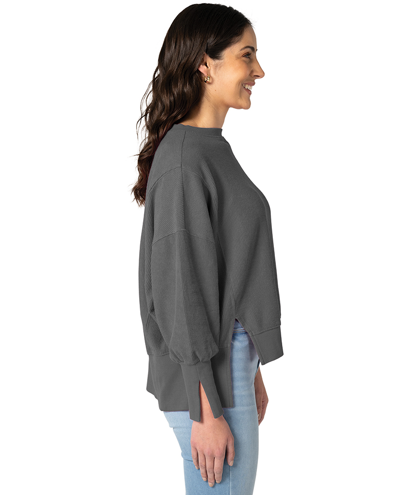 Women's Camden Spliced Crew Neck Sweatshirt 5