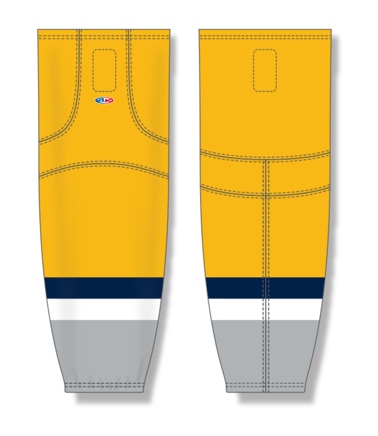 Cut & Sew Pro Hockey Socks HS2100-G104 11