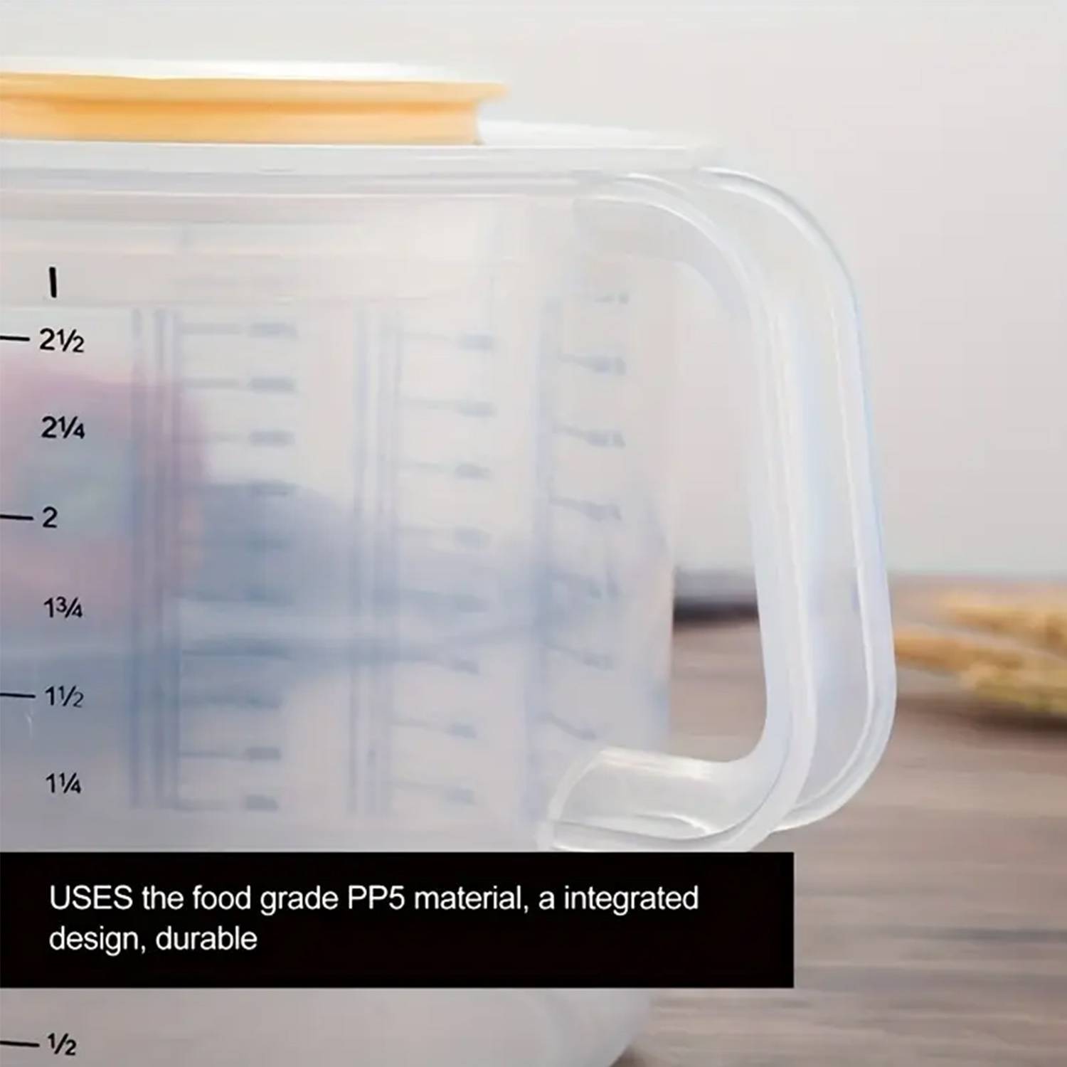 85 OZ Plastic Measuring Cup w/ Graduated Mixing Bowl 5