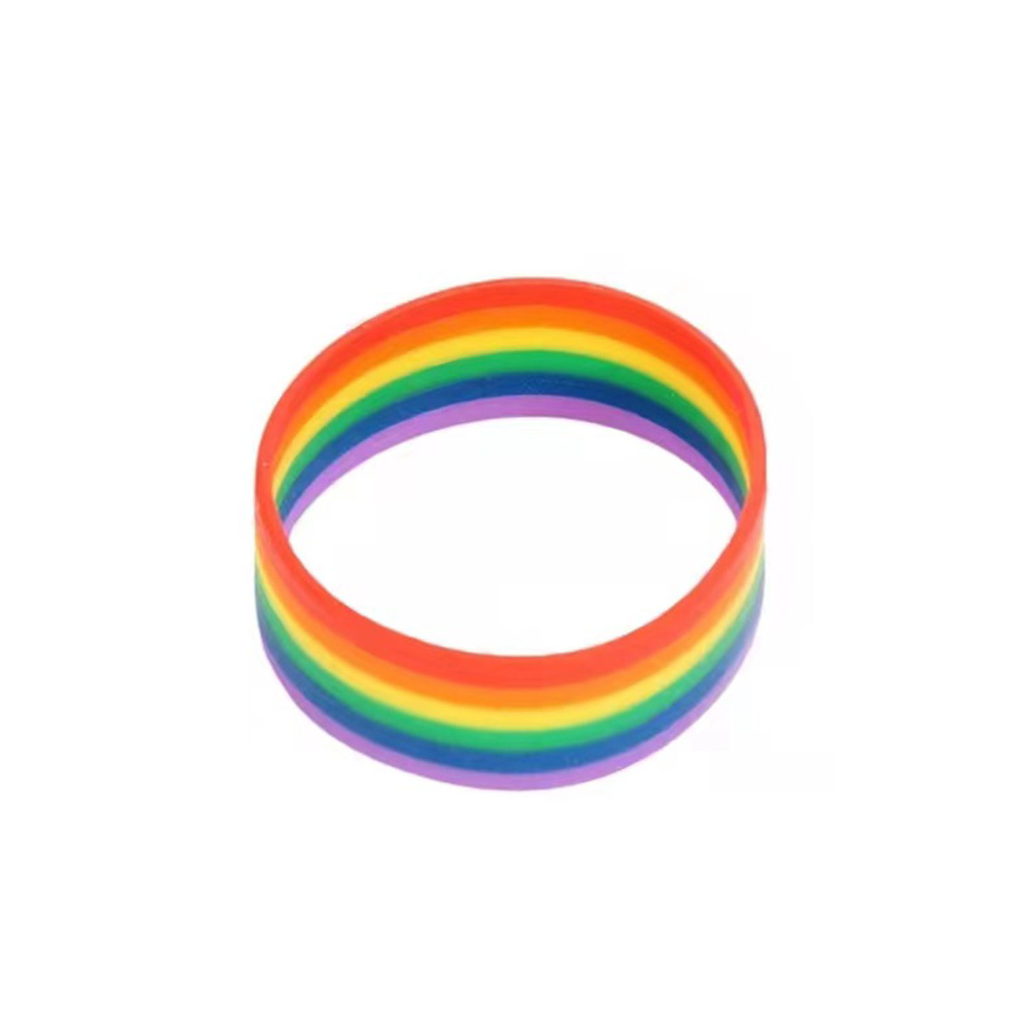 Rainbow Silicone WristBands 11