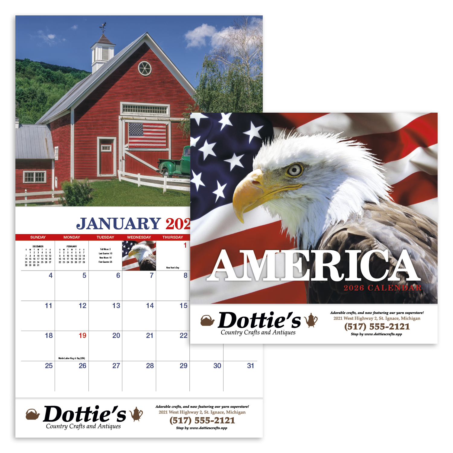 HotLine® Products America Appointment Calendar - Stapled 7