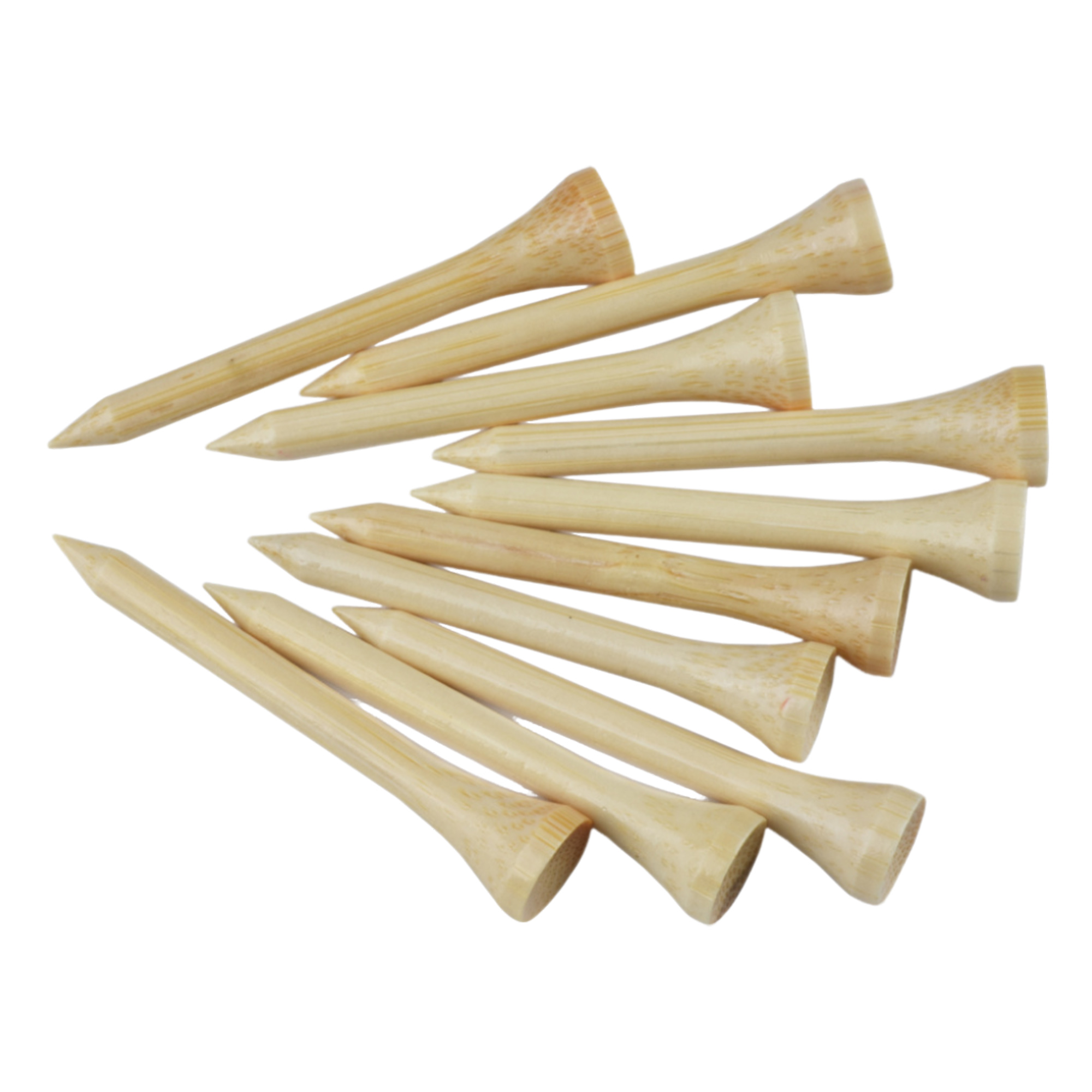 Colorful Golf Tees in Wooden Finish Size 3.3" x 0.25" 4