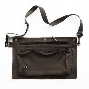 Waterproof Canvas Apron With Waist Bag 2