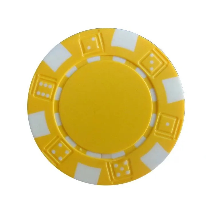 Casino Clay Poker Chip 1.5"L x 1.5"W MOQ 100 2