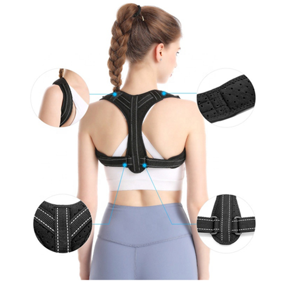 Unisex Neoprene Posture Corrector Back Brace 3