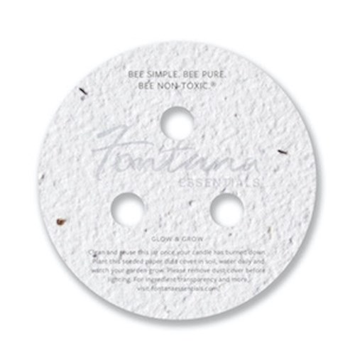 Seed Paper Candle Dust Cover