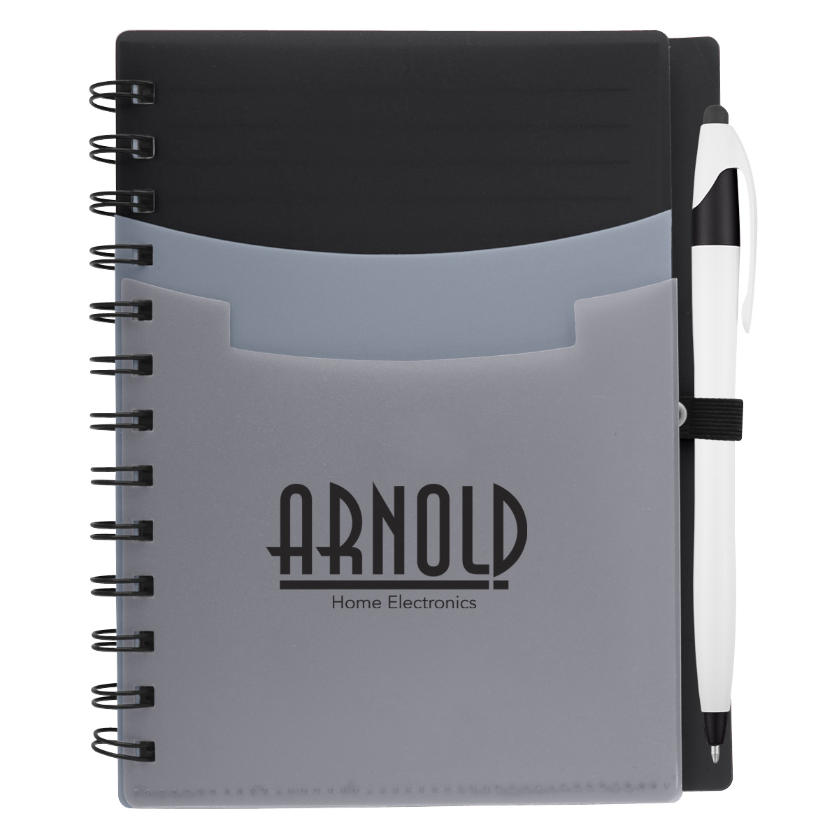 Tri-Pocket Notebook & Pen 3