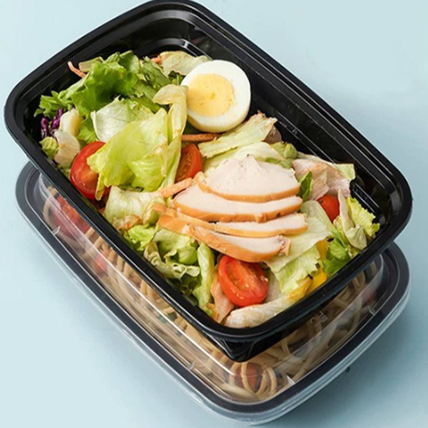 Disposable Food-Grade PP Meal Prep Container Lunch Box 5