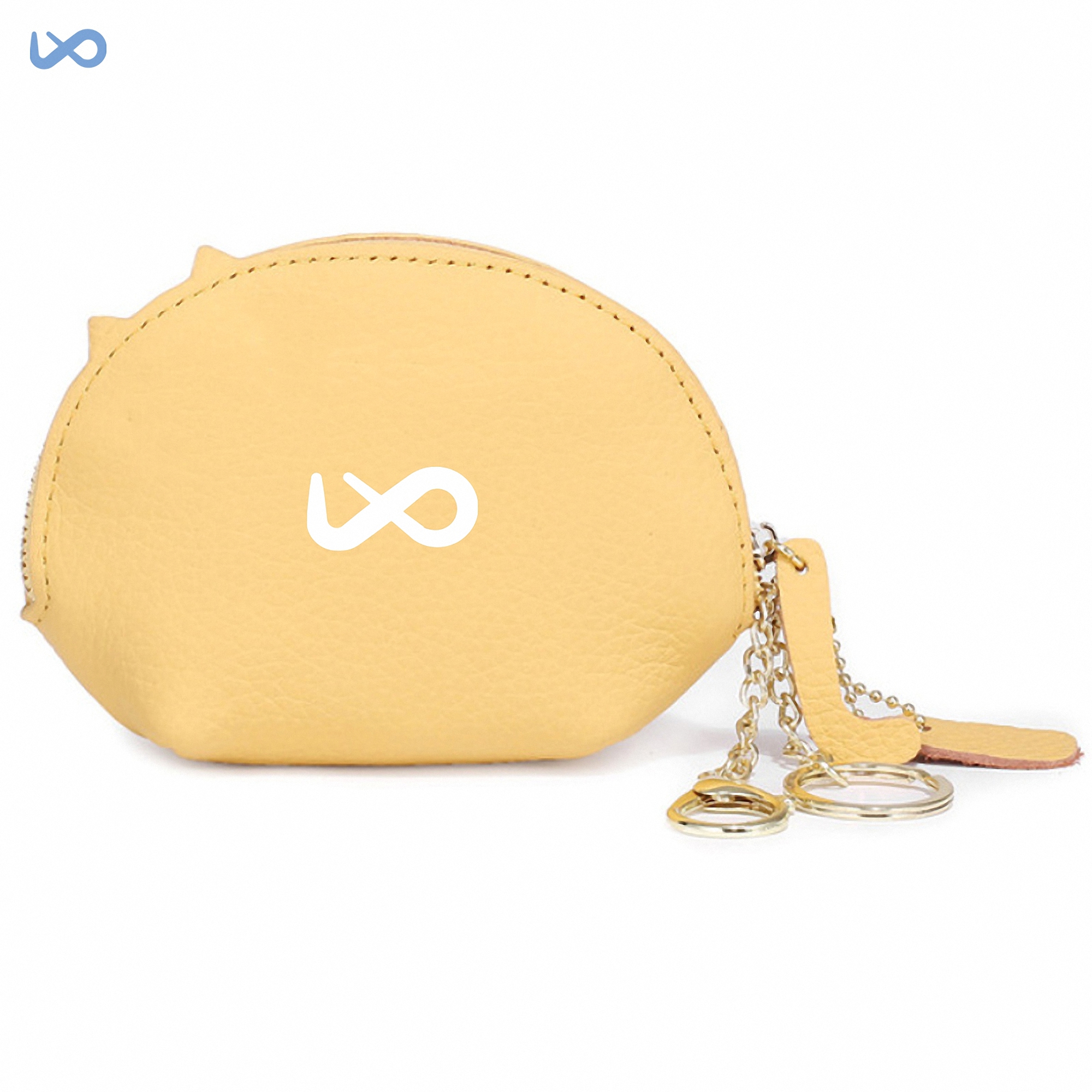 Women's Small Coin Purse with Keychain 3