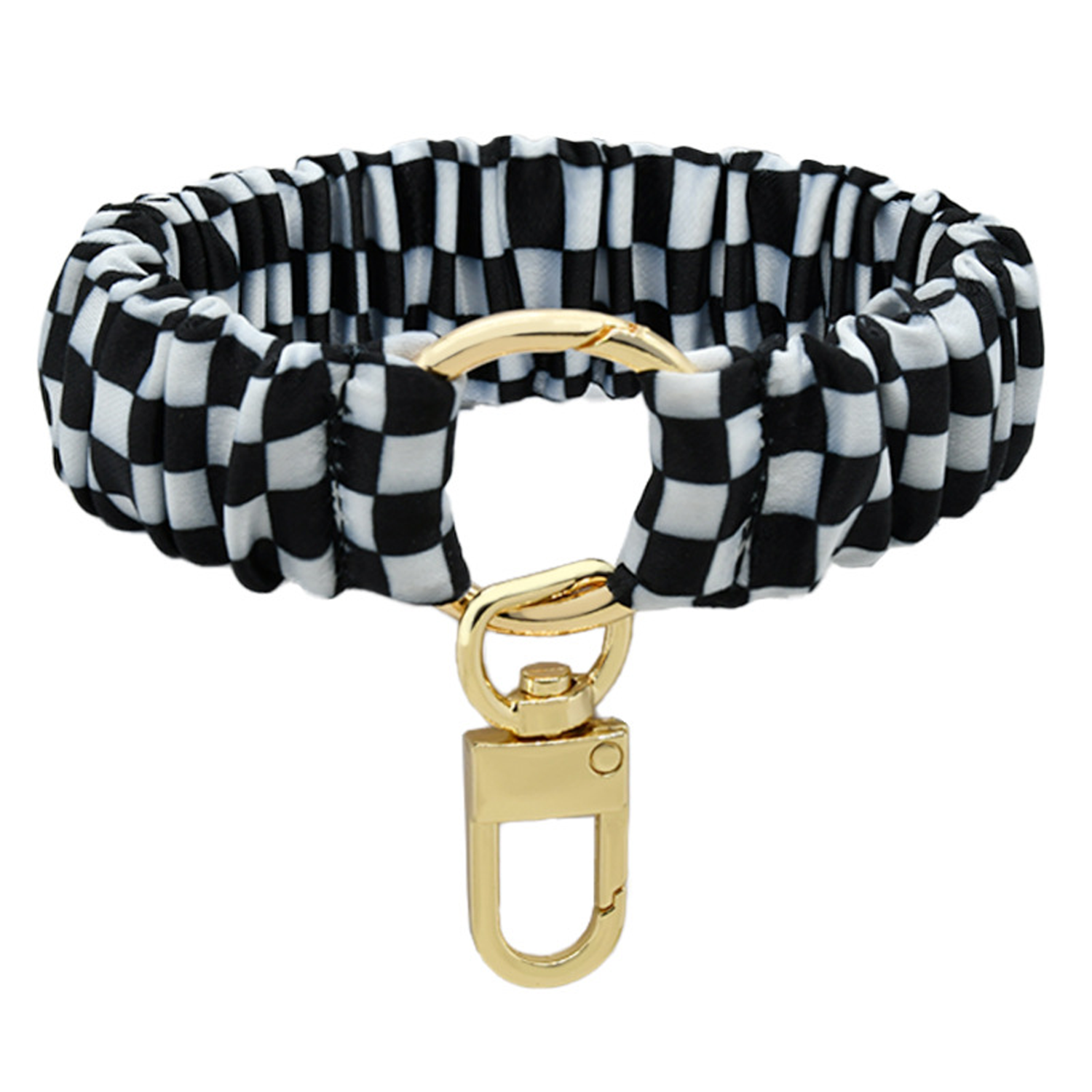 Scrunchie Keychain Wristlet Elastic Bracelet Keyring 13